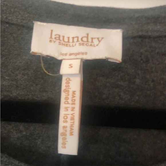 Laundry shelli segal grey top - Picture 2 of 4
